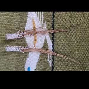 rhinestone dangley earrings